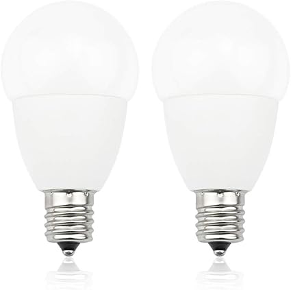 Amazon Ledミニクリプトン電球 ミニ電球 E17口金 40w形相当 電球色 3000k 5w 白熱電球 代替 小型電球タイプ 省エネ 2個入り Amanda Led電球 通販