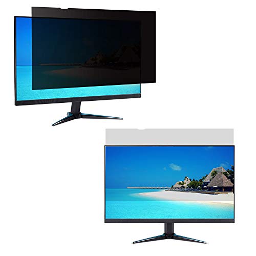 ATOQUA 22 Inch Privacy Screen Filter for [16:10 Aspect Ratio] Widescreen Computer Monitors, Anti-Spy and Anti-Glare Screen Protector (Size:475mmx298mm WxH)