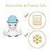Safety 1st Featuring Mombella Ollie Octopus Teether, Blue, Small