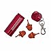 EarPeace High Fidelity Hearing Protection: Ear Plugs for Concerts & Music Professionals (Brown Plugs, Red Case)