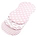 Bassinet Bed Sheets – Premium Bassinet Fitted Sheet for Halo, Mika Micky, Maxi COSI & Others - 4 Pack - 100% Jersey Knit - Bassinet Bedding for Standard Size Oval or Halo Bassinet Pads for Girls