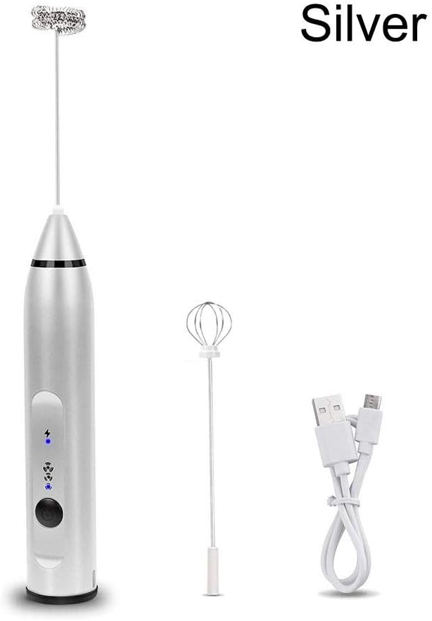 Ingeniously Electric Egg Beater, Rechargeable Milk Frother Handheld Coffee Tea Stir Bar Baking Cream Frother