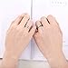 TIGRADE 4mm 6mm 8mm Titanium Ring Brushed Dome Wedding Band Comfort Fit Size 4-14,Silver, 6mm, Size 7.5