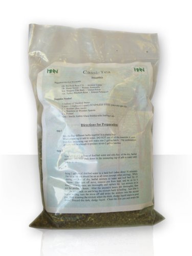 Click Here to See More Images Essiac Tea, (Cassi Tea), Natural Herbal Supplement, 3.3 Lb Bulk Concentrated Tea Powder,with raw ingredients. Makes 14 Gallons