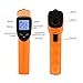 WeePro Digital Infrared Thermometer Non-contact Laser Temperature Gun -58℉ to 1022℉ (-50℃～550℃), Temp Controller Gauge for Kitchen, BBQ, Cooking, Industrial, Car, Auto Maintenance with Adjustable EMS