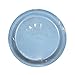 Light Blue Solid Color Plastic Premium Heavy Weight Appetizer Plate (7