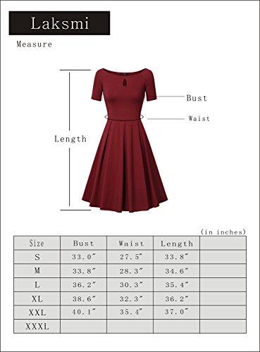 Hole Short Sleeve A Line Sexy Casual Dress Women Dresses, Laksmi Boat Neck Key