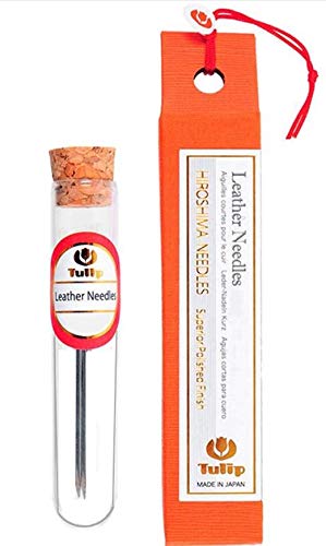 Shibori Dragon Tulip Leather Sewing Needles - Medium - 2 Pack