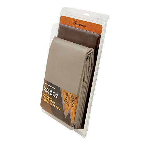 Gazelle Wind Panel Accessory for Portable Canopy Gazebo Screen Tents, 2 Pack (2 Pack) - Thumbnail 4