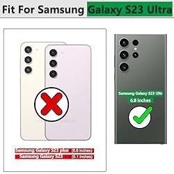for Samsung Galaxy S23 Ultra Case with Slide Camera