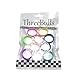 ThreeBulls 10 Pack Wedding Band Pack for Men Women Flexible Comfort Sport Love Ring Silicone Wedding Ring- Birthday or Anniversary Black red blue yellow pink sky blue white orange green purple Size 11