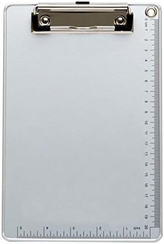 Letter Size Clipboards – Ideal A4 Clipboard for Doctors, Nurses, Teachers, Students – Smooth &amp; Lightweight Clip Boards with Double Scaled Edges – Build for Durability