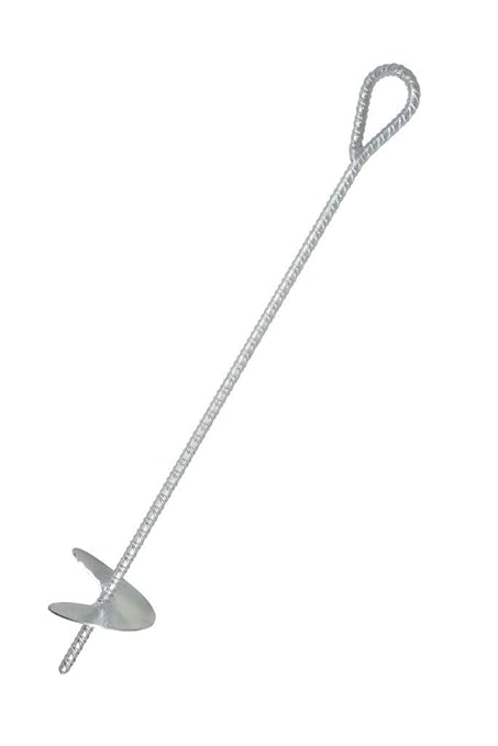 Slackline Bodenanker 120cm - 2,5t Haltekraft - Erdanker - Stahlanker feuerverzinkt