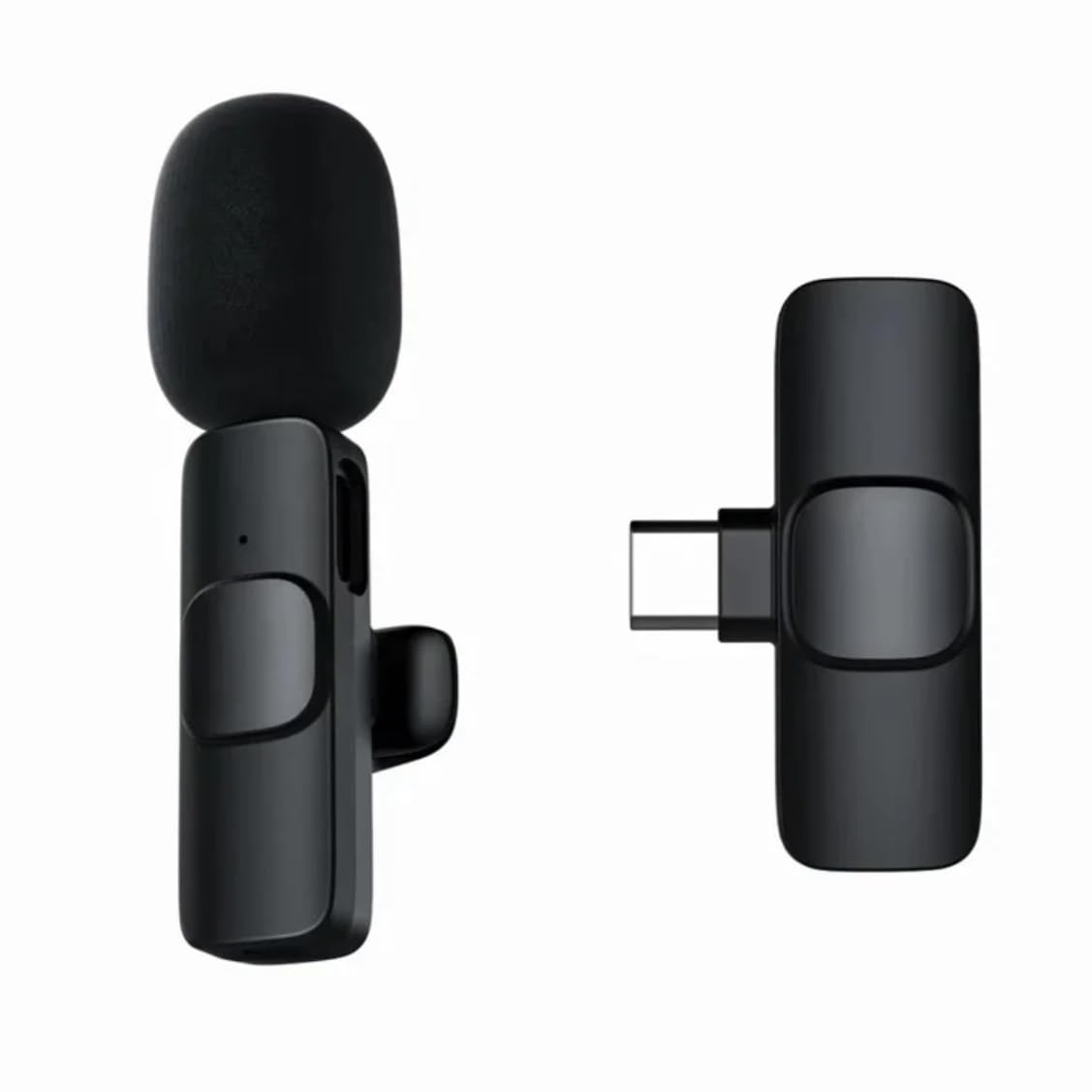 Orco Wireless Lavalier Microphone for iPhone & Android – Plug & Play Mini Lapel Mic with Noise Cancellation – 65ft Range, 4H Battery Life, Clip-on Mic for TikTok, Vlogging, YouTube, Podcast