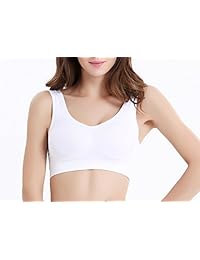 aimilian Sujetador deportivo sin costuras, cómodo sin alambre, 3 unidades