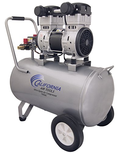 California Air Tools 15020C-22060 Ultra Quiet and Oil-Free 2.0 HP 15.0-Gallon Steel Tank Air Compressor