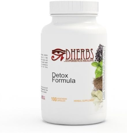 Dherbs Detox Formula, 100-Count Bottle by Dherbs
