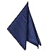 ColorBird Elegant Waffle Jacquard Cloth Napkins 17 x 17 Inch Washable Dinner Napkins Water Resistant Spillproof Polyester Fabric Table Napkins for Baby Shower Weddings Parties Banquets, Set of 4, Navy