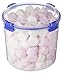 Sistema Klip It Collection Round Food Storage Container, 74 Ounce/ 9.25 Cup