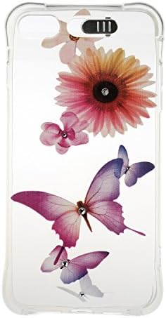 iPhone 7 Plus Case,Speedup Ultra Thin Scratch-Resistant Anti-Bumper Clear Soft TPU Gel Skin Case for iPhone 7 Plus (Butterfly and Sunflower)