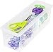 IRIS 2-Piece Wrapping Paper and Ribbon Storage Box Set