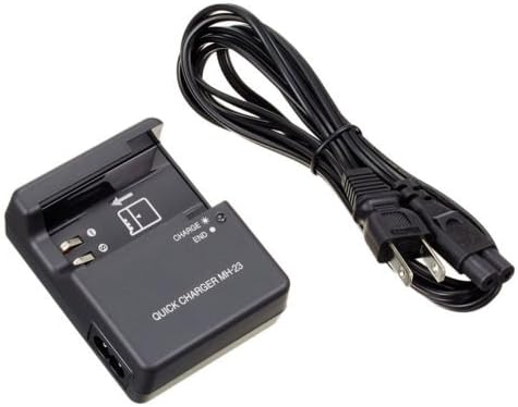 Morin Power Adapter Battery Charger for Nikon MH-23 EN-EL3a Fit for Nikon EN-EL9 Battery, D700 D300 D100 D3000 D5000 D5100 D80 D60 D70s D70 D50 D40X D40 Cameras