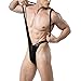 YUFEIDA Men's Jockstrap Leotard Underwear Jumpsuits Wrestling Singlet Bodysuit