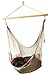 Handmade Yucatan Hammock Chair - Natural Color - True Comfort, True Quality, World's Best Handmade Hammock Chair- 100% No-Hassle Satisfaction Guarantee
