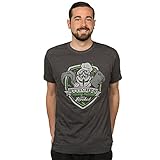 Heroes of the Storm Men's Stitches Culinary Institute Premium T-Shirt (Charcoal Heather, X-Large)