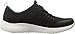 Skechers Sport Women's Burst Very Daring Fashion Sneaker,Black/Turquoise,7 M US