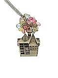 Disney Pixar Up House Beaded Balloons Necklace