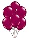 Qualatex Sparkling Burgundy Biodegradable Latex Balloons, 11-Inches (10-Units)