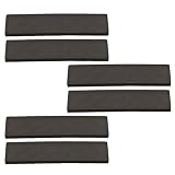 Stanley Hardware S845-006 1in. x 4in. Self-Adhesive Grip Strip 6 Per Card, Black