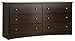 Prepac Fremont 6 Drawer Dresser, Espresso primary