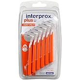 Interprox Plus Interdental Brushes Orange Super Micro Pack of 6 (6 Packs of 6)