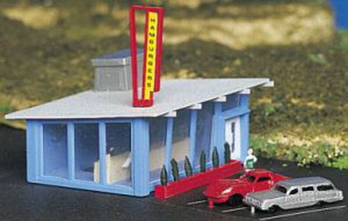 Bachmann Drive-In Hamburger Stand - N Scale