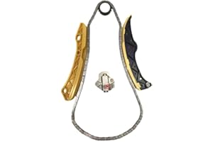 BTSCAR 24321-2B620 1.6L Timing Chain Kit with Tensioner, Fit for Hyundai Kona, Sonata, Optima 16-20,Accent 12-20, Kia Rio Soul Forte Seltos 2012-2021, Turbo G4FJ Engine