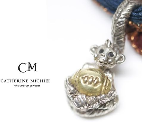 Amazon キャサリンミッシェル Catherine Michiels Marcelitto スーパーボール ストーンあり シルバーチャーム リボン別売 チャーム 通販