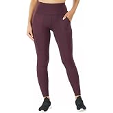 Spyder Ladies' Performance High Rise Tight (US, Alpha, Medium, Regular, Regular, Sangria)