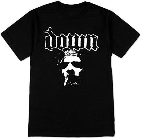 Down- Smoking Jesus T-Shirt Size S