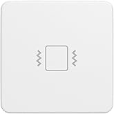 THIRDREALITY Zigbee Vibration Sensor with 110dB Alarm, Zigbee Hub Required,Adjustable Sensitivity, Work with SmartThings, Hom