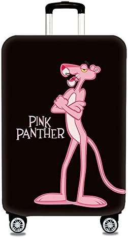 Luggage Set Suitcase Cover - Pink Panther Design 18"-32" Rolling Luggage Cover (PINK PANTHER, "For M 22-24 inch ")