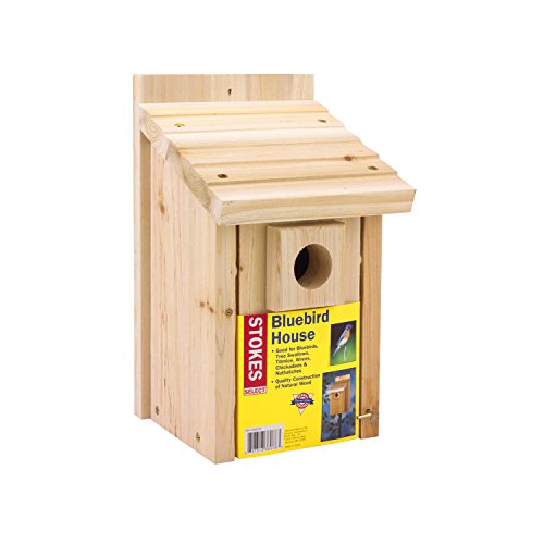 Stokes Select Bluebird Nesting House, Natural Wood