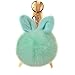 URSFUR Artificial Rabbit Ball Keychain Ear Pompom Phone Bag Charm Pendant