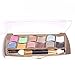 Start 12 Colors Eyeshadow Shimmer Eye Highlight Palette & Cosmetic Brush Makeup Set (1#)