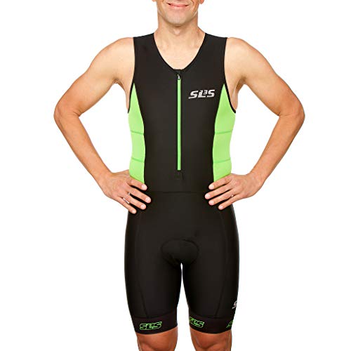 SLS3 Triathlon Suit Mens - Trisuit FRT - Trisuit Triathlon Men - Tri Suits Men - Ideal from Sprint to 1/2 Ironman