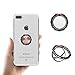 Ring Stand For Cell Phone, KOOSEN Zinc Alloy Ring Grip kickstand For Iphone 7 7 Plus 6S 6 5 5S,Samsung Galaxy Tablet Ect Fit For Magnetic Car Mount,360°rotetion Finger Ring Holder For Phone (Black)