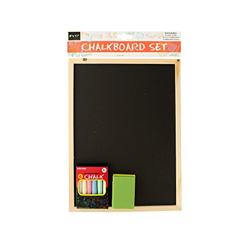 Kole Imports OF462 Wooden Chalkboard Set