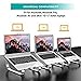 Anypro Laptop Stand – Aluminium Notebook Stand Laptop Computer Stand for Laptop, Notebook Computer Stand Laptop Holder Notebook Support for Apple MacBook/MacBook Pro/Air/ HP, 10-17in Laptops- Silverthumb 1