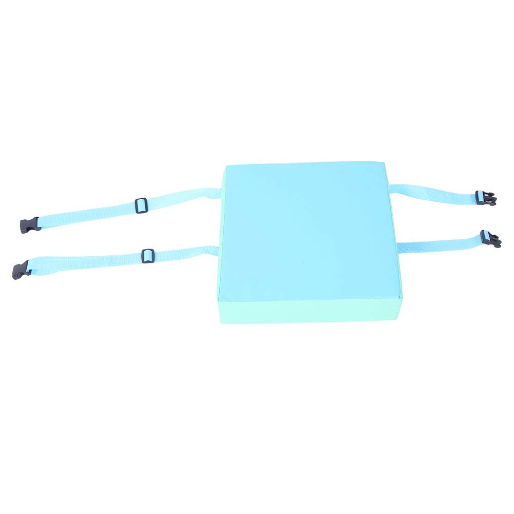 Kids Seat Cushion, Adjustable Removable Dining Chair Cushion Highchair Seat Pad Heightening Portable Dismountable Adjustable Booster Washable Thick Mat for Toddler Infant Baby Kids(Blue)